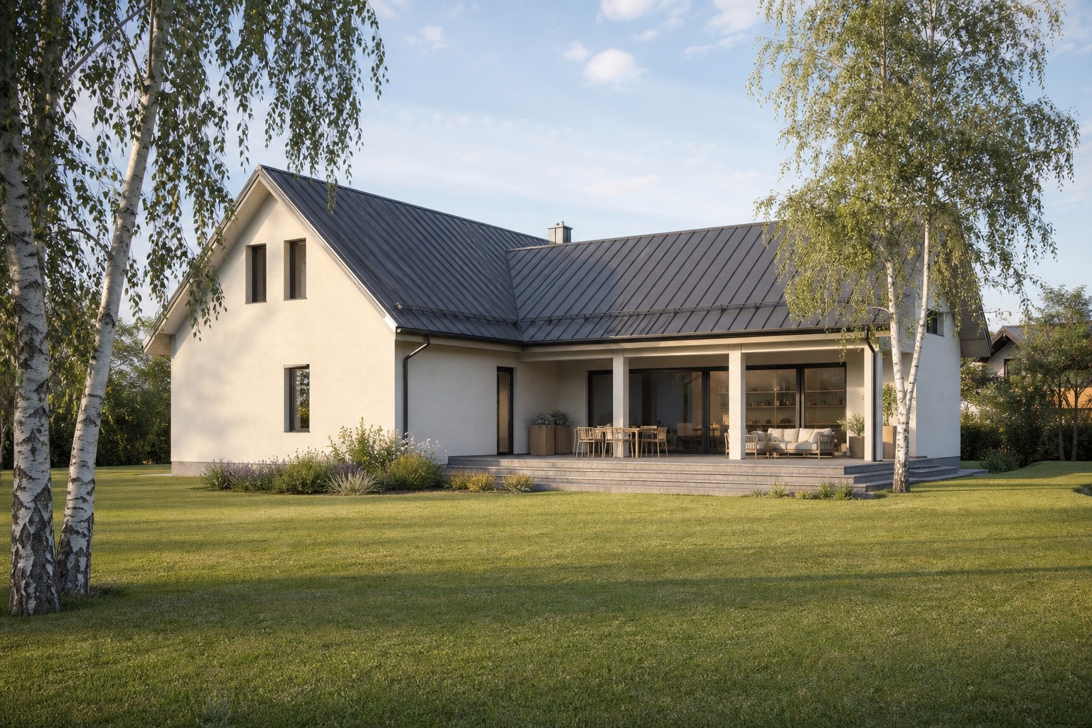 Fina — casă pe un nivel, 82 m² utili